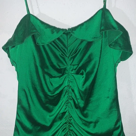 Betsey Johnson green cocktail dress  XS - Picture 4 of 7
